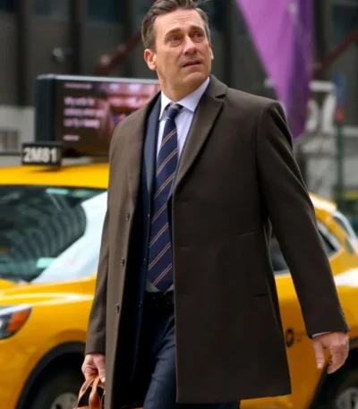 Jon Hamm Your Friends and Neighbors S01 Brown Coat