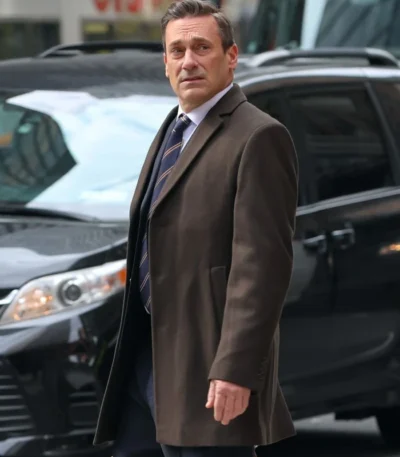 Jon Hamm Your Friends and Neighbors S01 Brown Coat