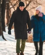 Jonah Hauer-King The Threesome Black Coat