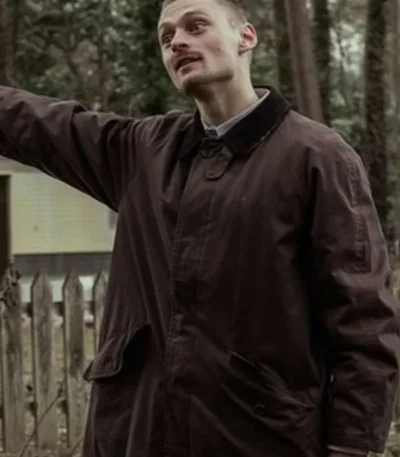 Jonas Smulders Ferry Brown Cotton Coat