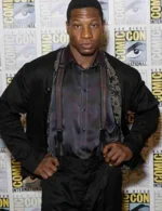Jonathan Majors Ant Man 3 Black Jacket