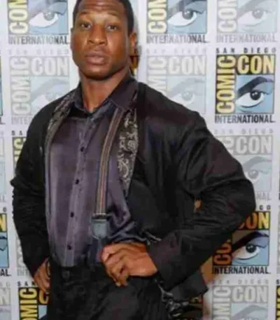 Jonathan Majors Ant Man 3 Black Jacket