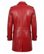 Joseph Mens Lambskin Brown Leather Coat
