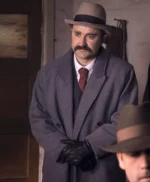 Josh McConville Fear Below Wool Coat