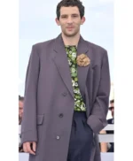 The Mastermind Josh O’Connor Purple Coat