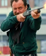 Jude Law The Order Green Cotton Jacket