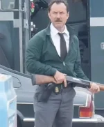 Jude Law The Order Green Cotton Jacket