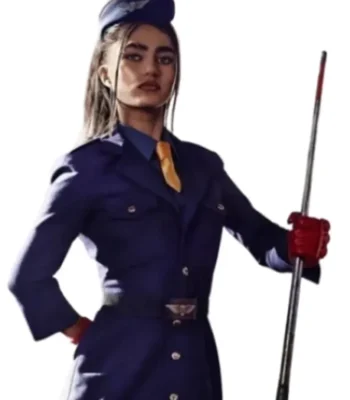 Street Fighter Movie Juli Blue Coat
