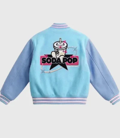 Saja Boys Blue Varsity Jacket