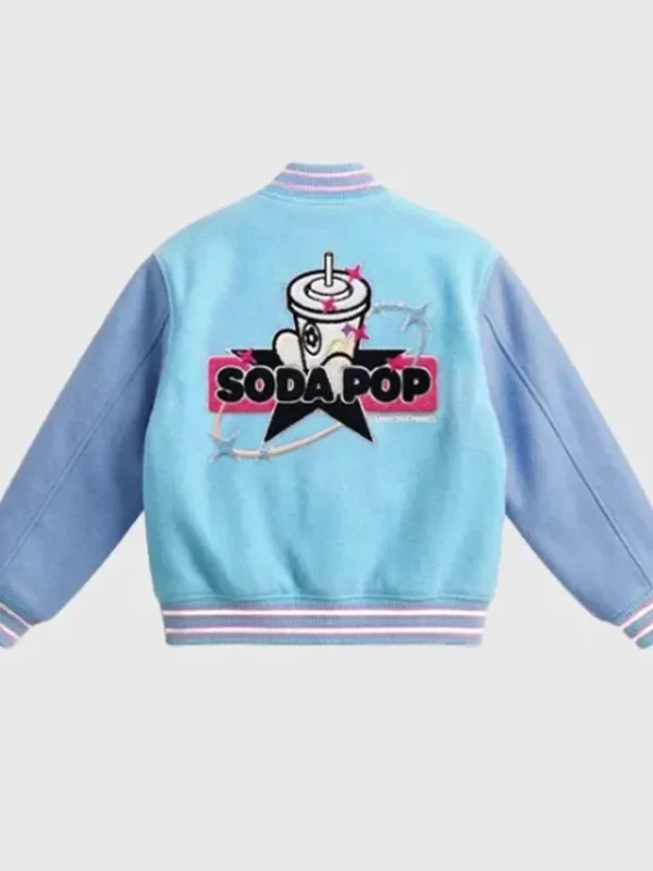Saja Boys Blue Varsity Jacket