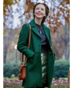 Kacey Rohl The Wedding Veil Inspiration Green Coat