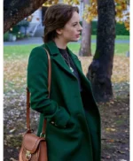 Kacey Rohl The Wedding Veil Inspiration Green Coat