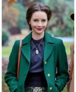 Kacey Rohl The Wedding Veil Inspiration Green Coat