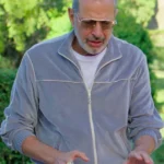 Kaos 2024 Jeff Goldblum Grey Track Jacket