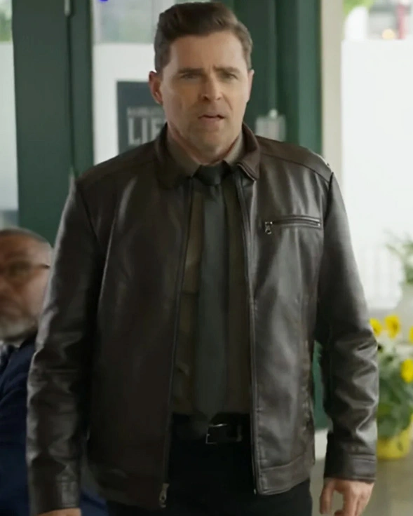 Kavan Smith Nelly Knows Mysteries 2024 Brown Jacket Kavan Smith Nelly Knows Mysteries 2024 Brown Jacket