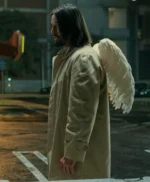 Keanu Reeves Good Fortune Beige Coat