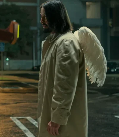 Keanu Reeves Good Fortune Beige Coat