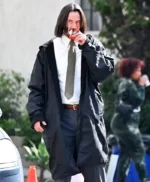 Keanu Reeves Good Fortune Black Coat