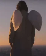 Keanu Reeves Good Fortune Off-White Coat