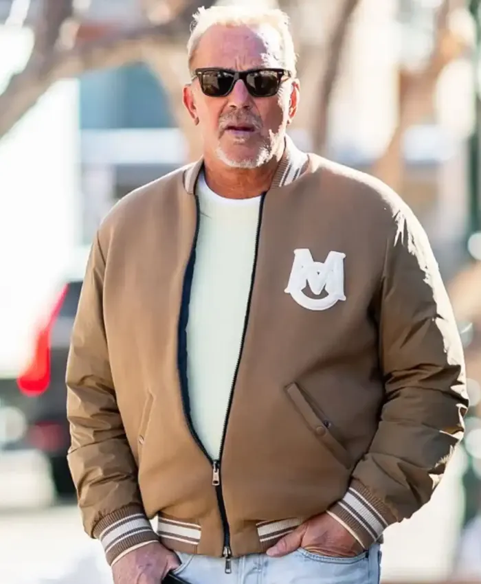 Kevin Costner 2026 Bomber Jacket Kevin Costner 2026 Bomber Jacket