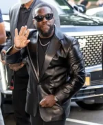 72 Hours Screening Kevin Hart Leather Blazer