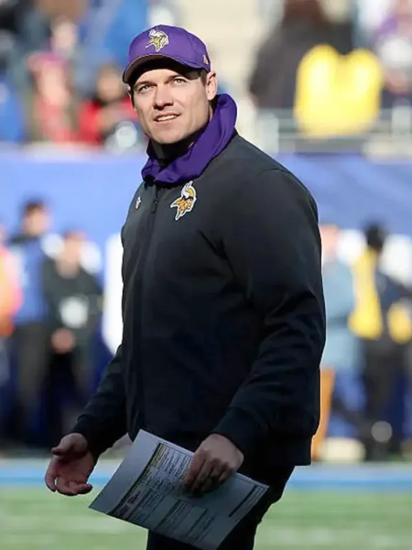 Kevin O’Connell Minnesota Vikings Bomber Jacket