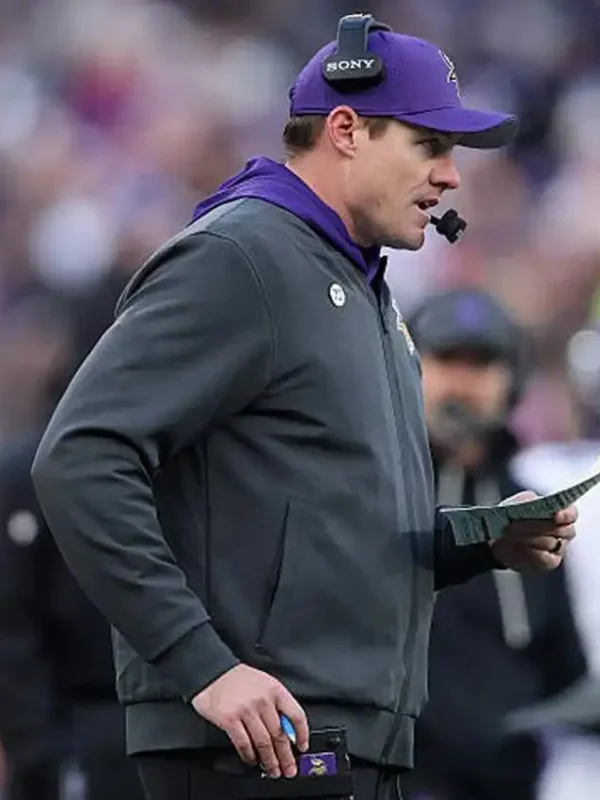 Kevin O’Connell Minnesota Vikings Bomber Jacket