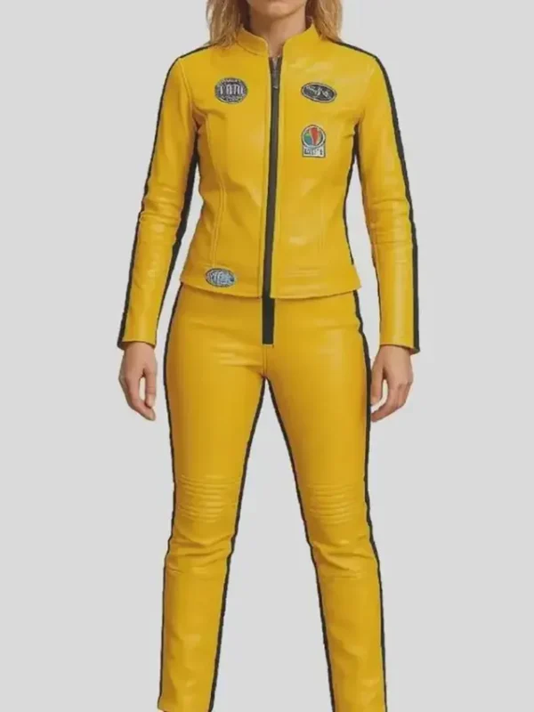 Kill Bill Uma Thurman Bride Yellow Costume