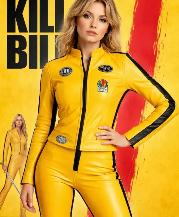 Kill Bill Uma Thurman Bride Yellow Costume