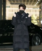 Kim Seon-ho The Childe 2023 Puffer Long Coat