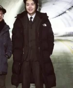 Kim Seon-ho The Childe 2023 Puffer Long Coat