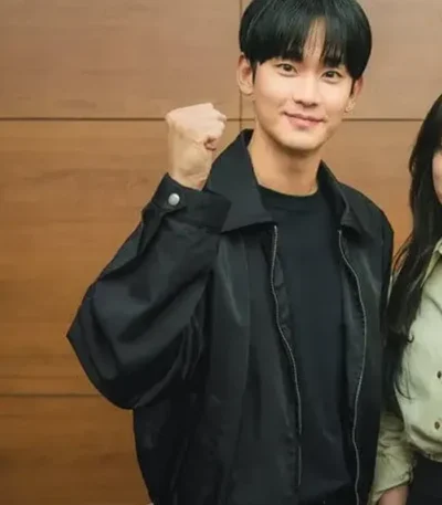 Kim Soo-hyun Queen of Tears 2024 Black Jacket