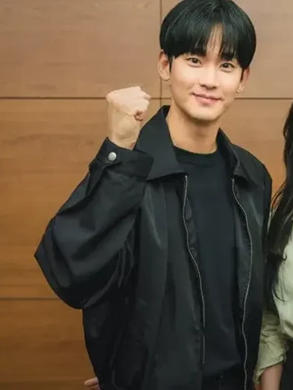 Kim Soo-hyun Queen of Tears 2024 Black Jacket