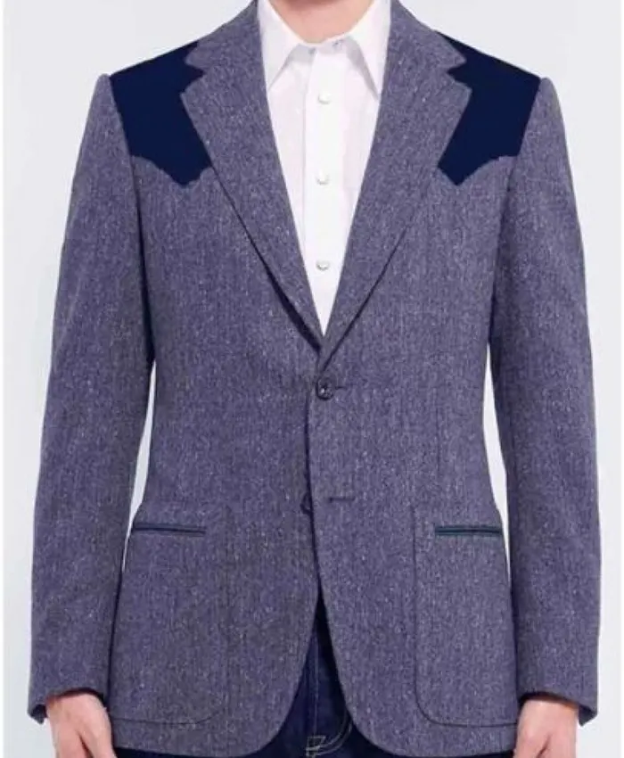 Kingsman Agent Whiskey Grey Jacket Kingsman Agent Whiskey Grey Jacket