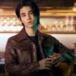 KinnPorsche the Series La ‘forte 2022 Jeff Satur Leather Jacket