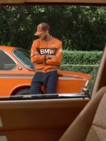 Kith BMW Orange Leather Bomber Jacket 2026