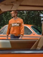 Kith BMW Orange Leather Bomber Jacket 2026