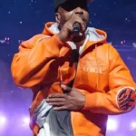 Knicks Game 2 Halftime Show Method Man Orange Jacket