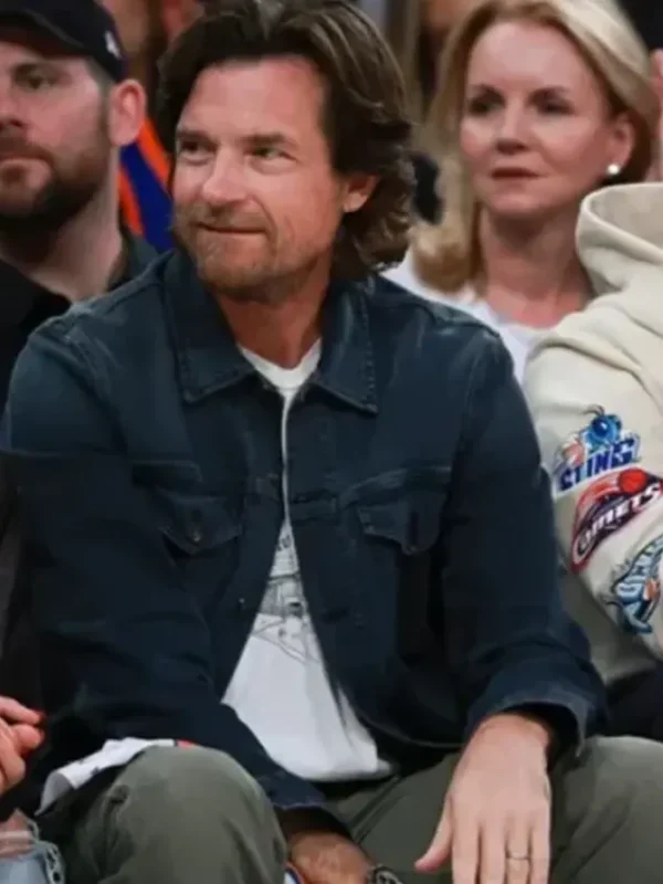 Knicks vs. Cavaliers Game 2 Jason Bateman Denim Jacket