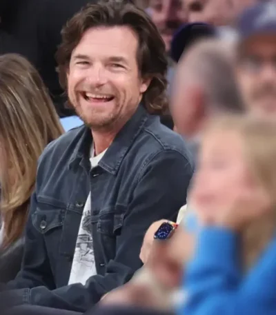 Knicks vs. Cavaliers Game 2 Jason Bateman Denim Jacket