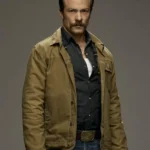 Kyle Schmid NCIS Origins Green Jacket