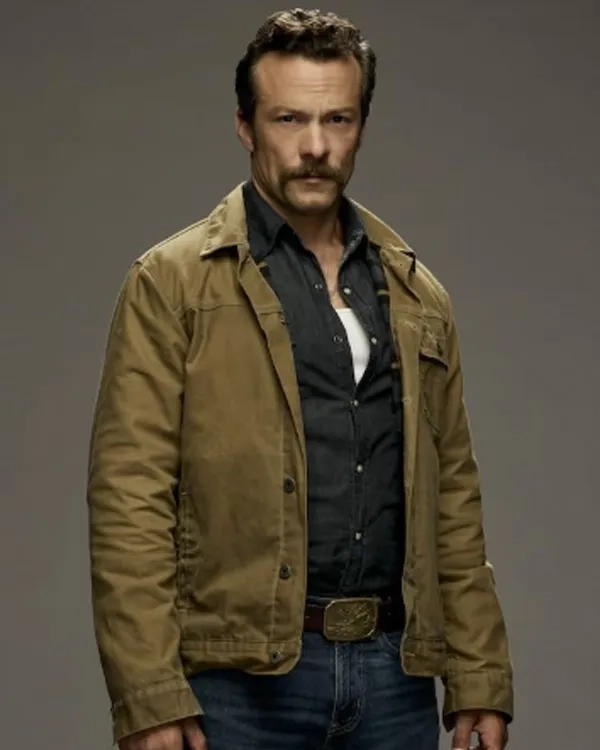 Kyle Schmid NCIS Origins Green Jacket Kyle Schmid NCIS Origins Green Jacket