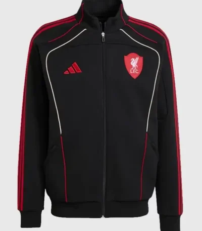 LFC adidas Anthem Black Track Jacket