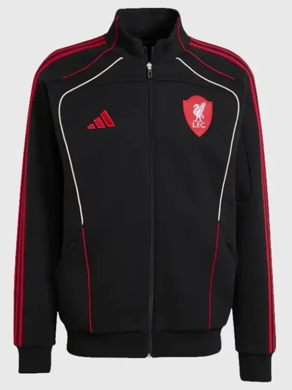 LFC adidas Anthem Black Track Jacket
