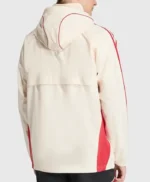 LFC adidas Off White Hooded Jacket