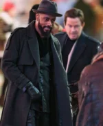 LaKeith Stanfield Play Dirty Black Wool Coat