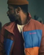 LaKeith Stanfield The Changeling Zip Puffer Jacket