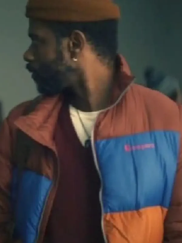 LaKeith Stanfield The Changeling Zip Puffer Jacket