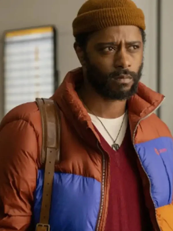 LaKeith Stanfield The Changeling Zip Puffer Jacket