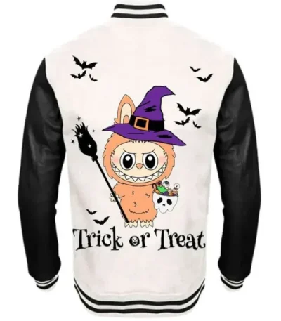 Labubu Halloween Trick or Treat Varsity Jacket